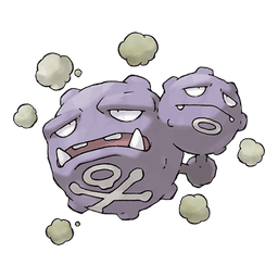 Poison-type mystery Pokémon silhouette