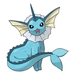 Water-type mystery Pokémon silhouette