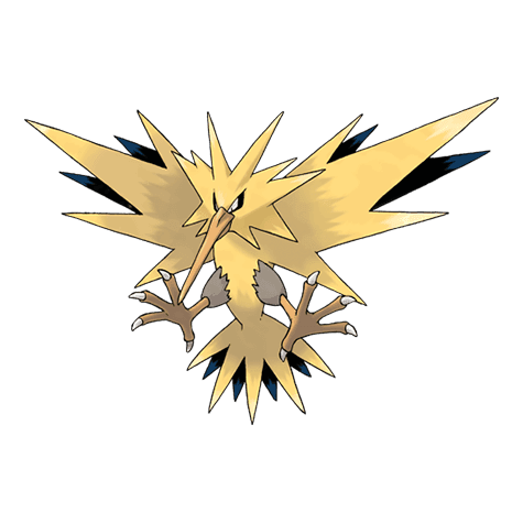 Zapdos silhouette, algorithmic comparison