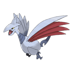ひこうタイプのポケモンのシルエット