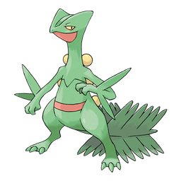 Grass-type mystery Pokémon silhouette