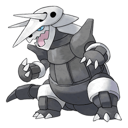 Steel-type mystery Pokémon silhouette