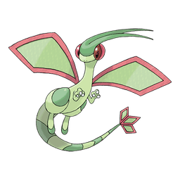 Dragon-type mystery Pokémon silhouette