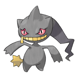 Ghost-type mystery Pokémon silhouette