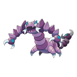 Poison-type mystery Pokémon silhouette