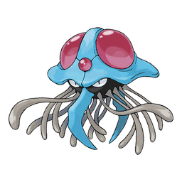 Poison-type mystery Pokémon silhouette