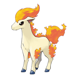 Fire-type mystery Pokémon silhouette