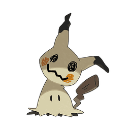 Ghost-type mystery Pokémon silhouette