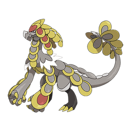 Dragon-type mystery Pokémon silhouette