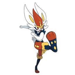 Fire-type mystery Pokémon silhouette