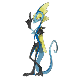 Water-type mystery Pokémon silhouette