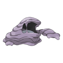 Poison-type mystery Pokémon silhouette