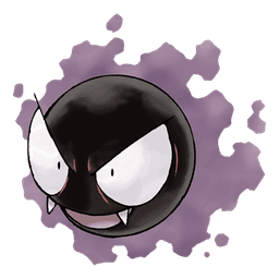 Ghost-type mystery Pokémon silhouette