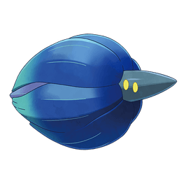 Poison-type mystery Pokémon silhouette